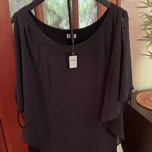 Avenue Black Blouse